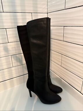 Vince Camuto Black Over-The-Knee Stiletto Boots !!